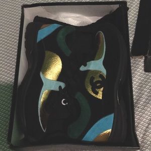 Chanel Velvet Calfskin Sneakers